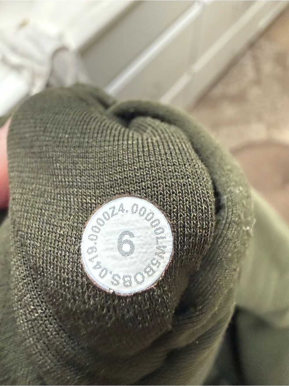 lululemon athletica Olive Green High-Waist Leggings